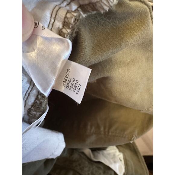 LOFT Women’s Pants Size 6 Olive Green Cotton Blend Stretch Casual Outdoors - Picture 3 of 6